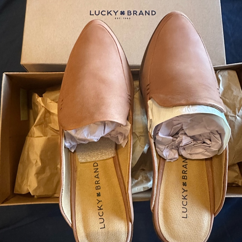 Lucky Brand Brown Slip-On Shoes